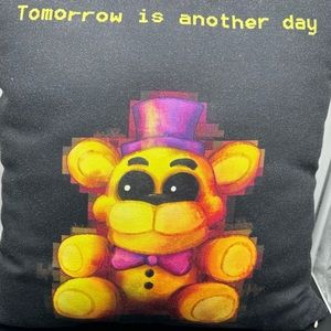 Five Nights at Freddy's Tomorrow is Another Day Throw Pillow